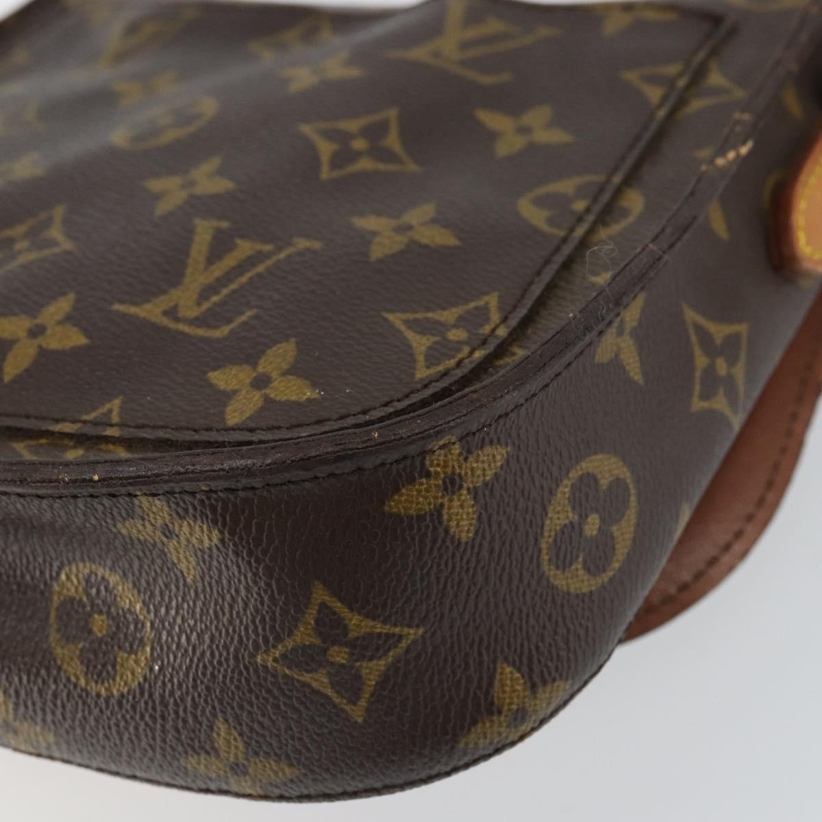 LOUIS VUITTON Monogram Saint Cloud MM Shoulder Bag M51243 LV Auth 158645