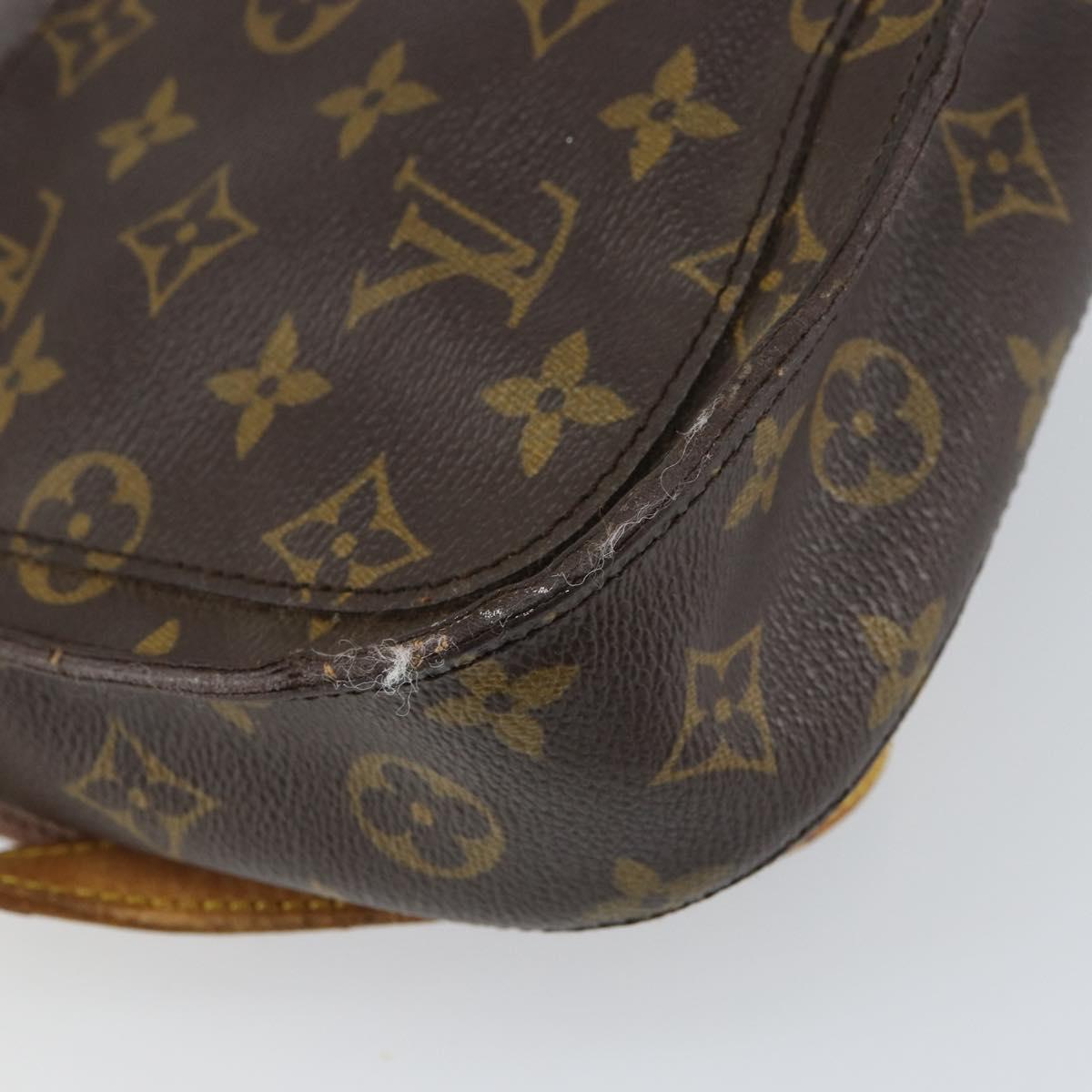LOUIS VUITTON Monogram Saint Cloud MM Shoulder Bag M51243 LV Auth 158645