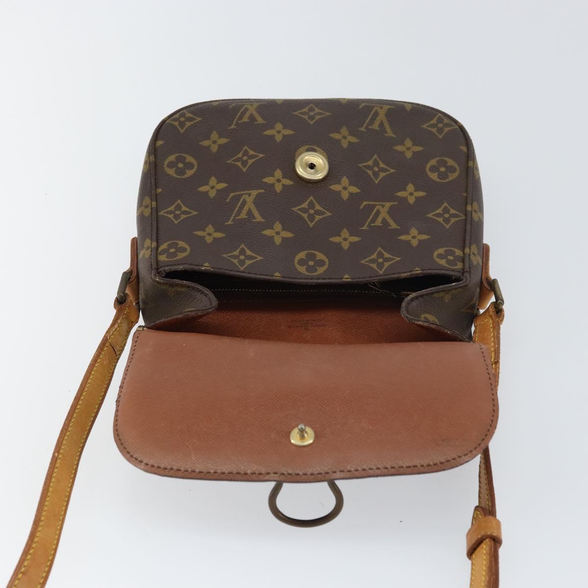 LOUIS VUITTON Monogram Saint Cloud MM Shoulder Bag M51243 LV Auth 158645