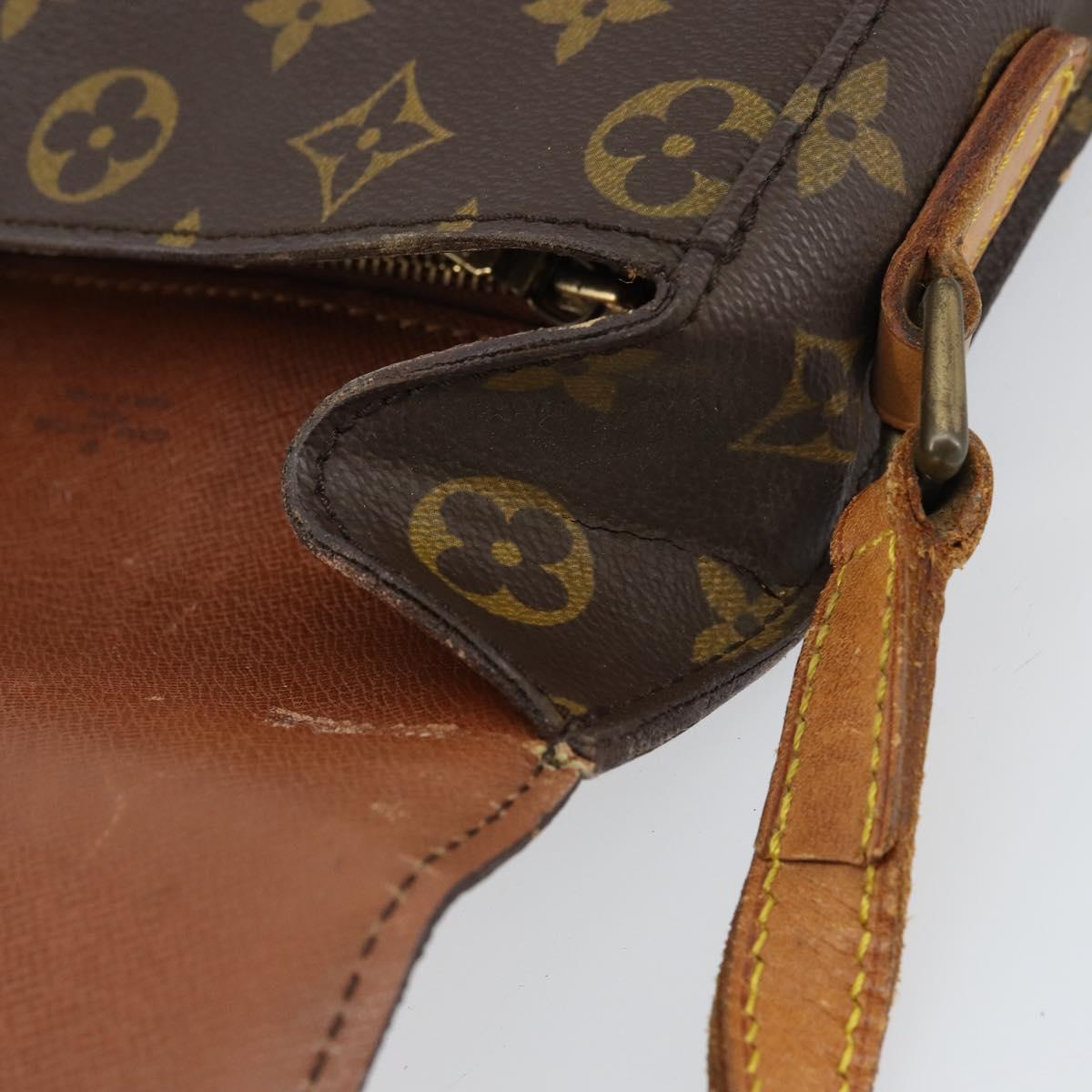LOUIS VUITTON Monogram Saint Cloud MM Shoulder Bag M51243 LV Auth 158645