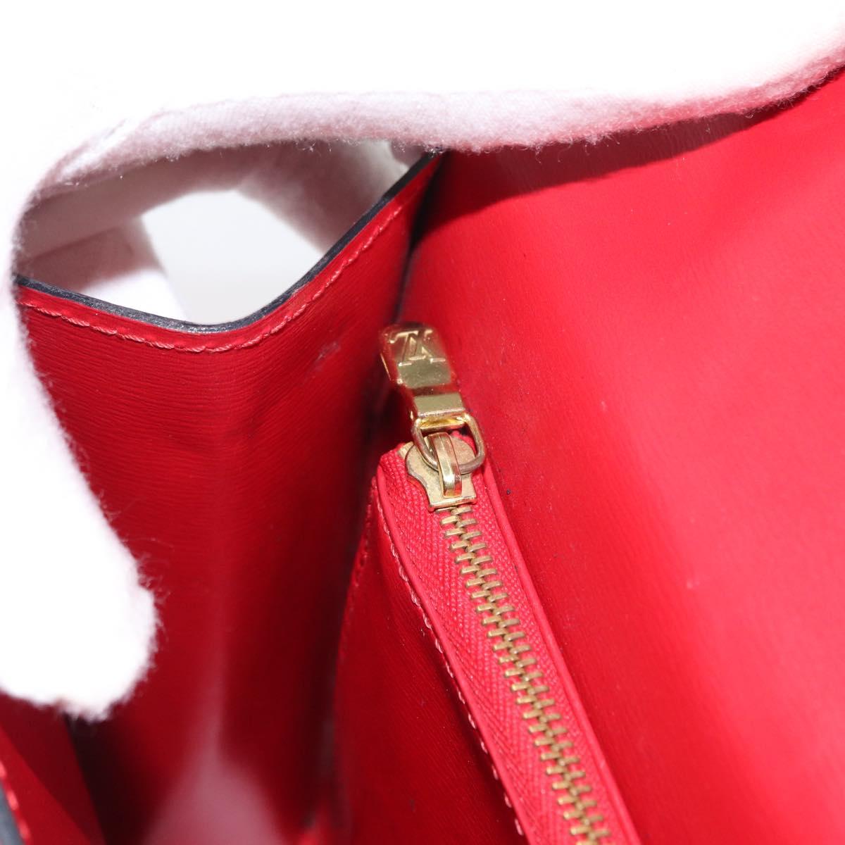LOUIS VUITTON Epi Malesherbes Hand Bag Red M52377 LV Auth 158649