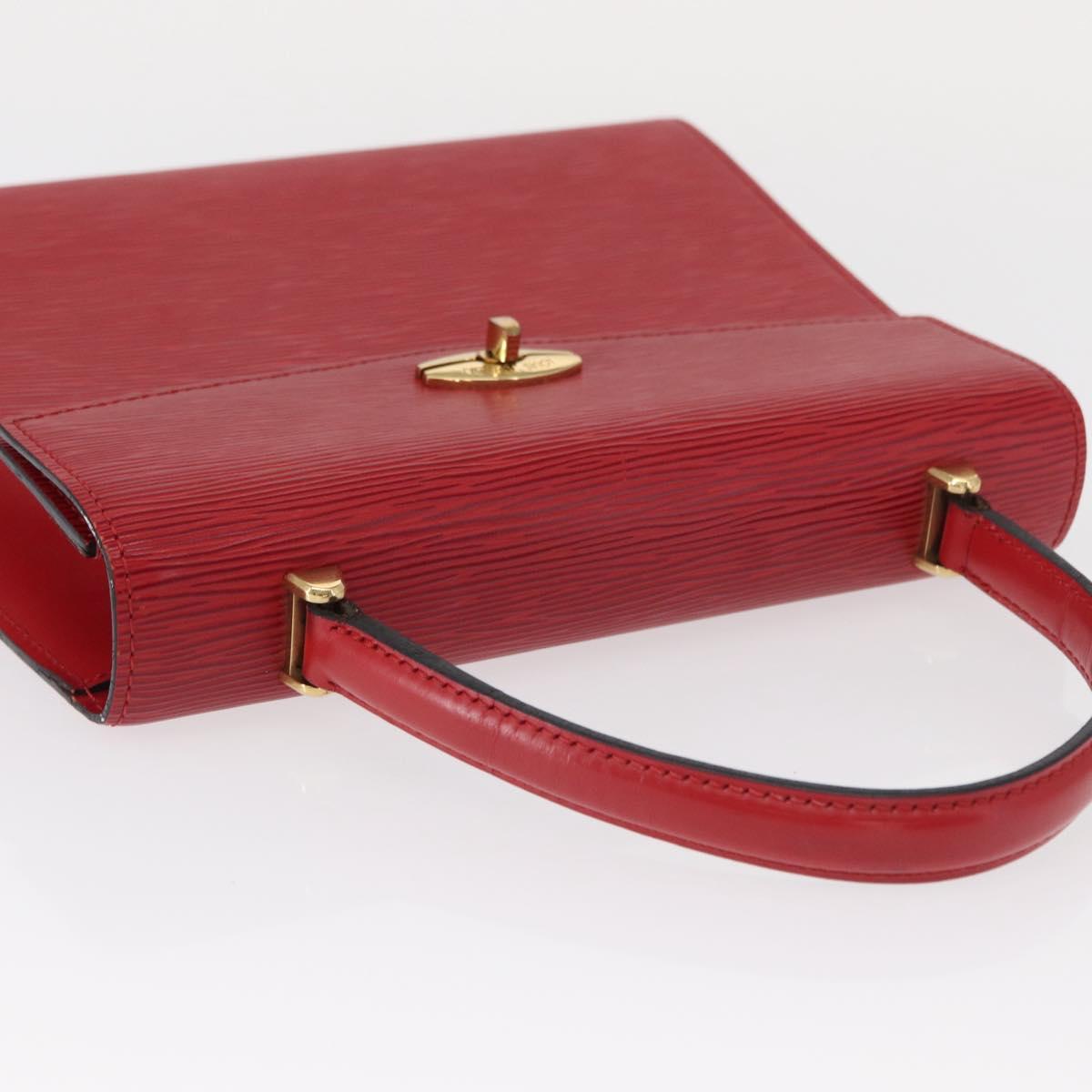 LOUIS VUITTON Epi Malesherbes Hand Bag Red M52377 LV Auth 158649