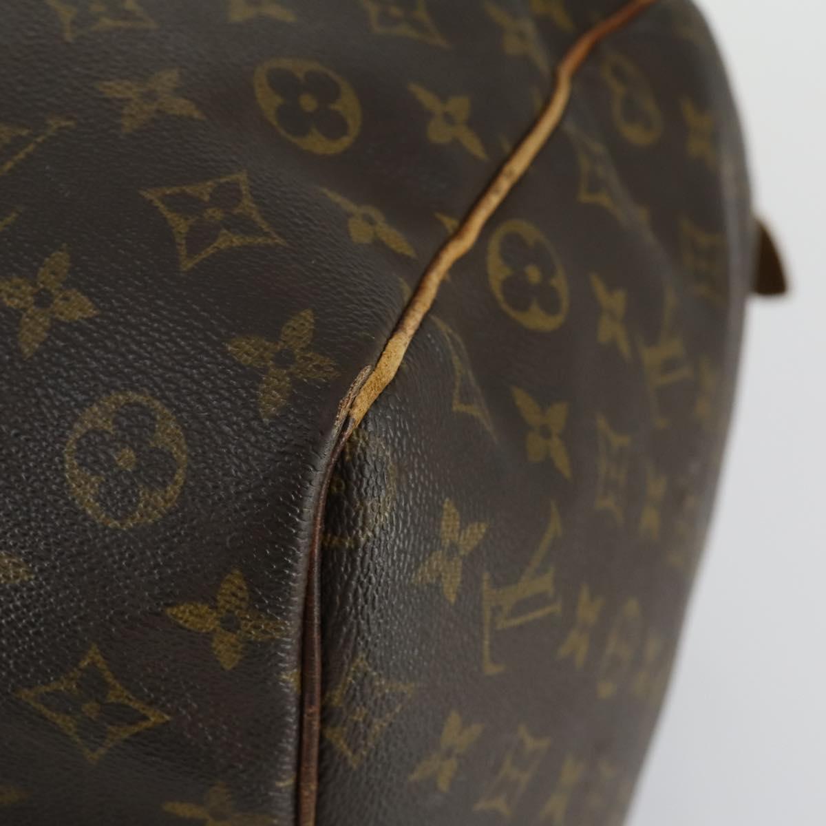 LOUIS VUITTON Monogram Keepall 60 Boston Bag M41422 LV Auth 158652