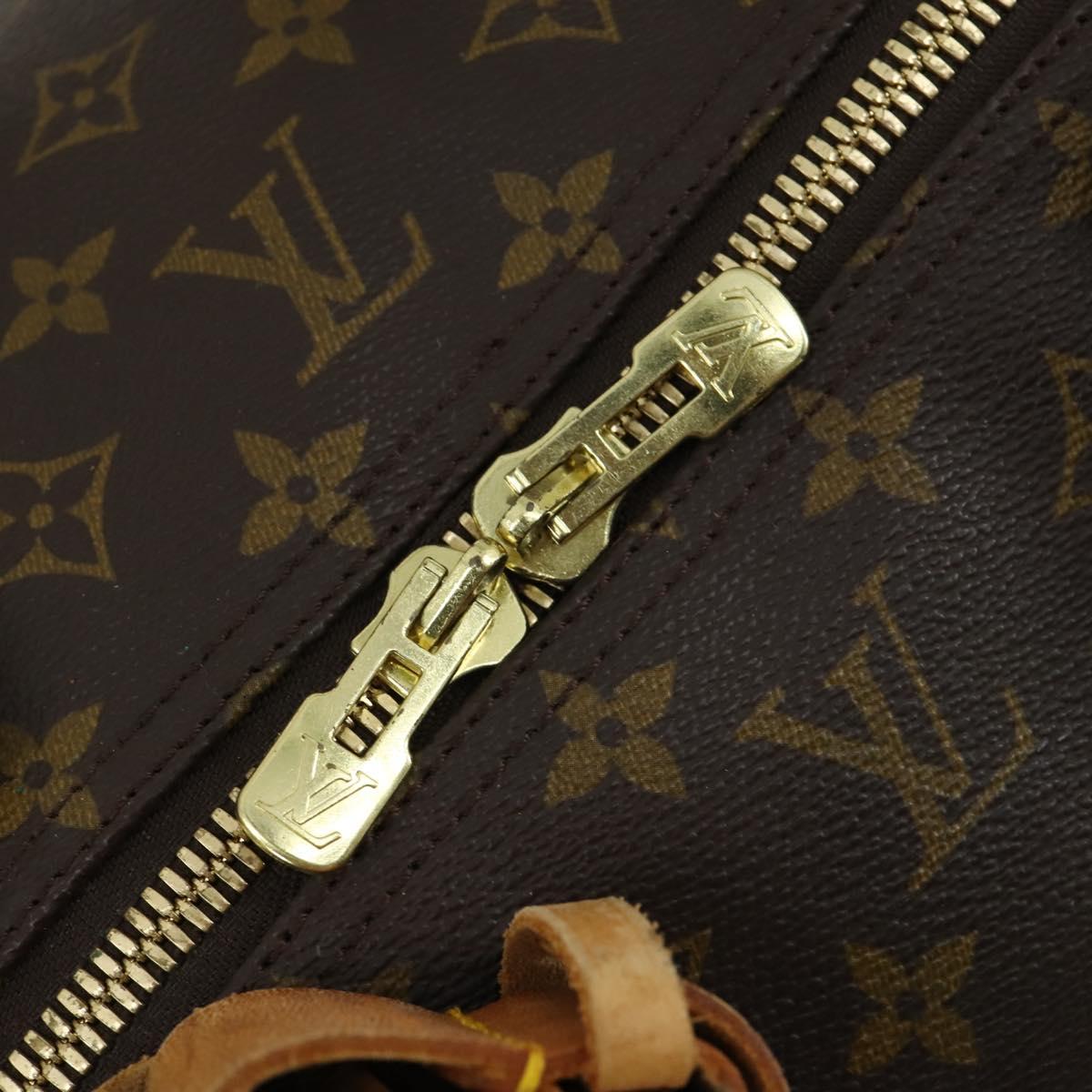 LOUIS VUITTON Monogram Keepall 60 Boston Bag M41422 LV Auth 158652