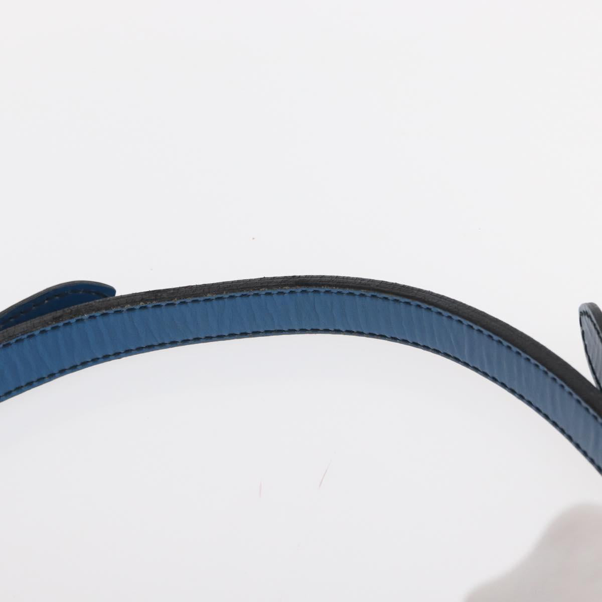 LOUIS VUITTON Epi Petit Noe Shoulder Bag Blue M44105 LV Auth 158656