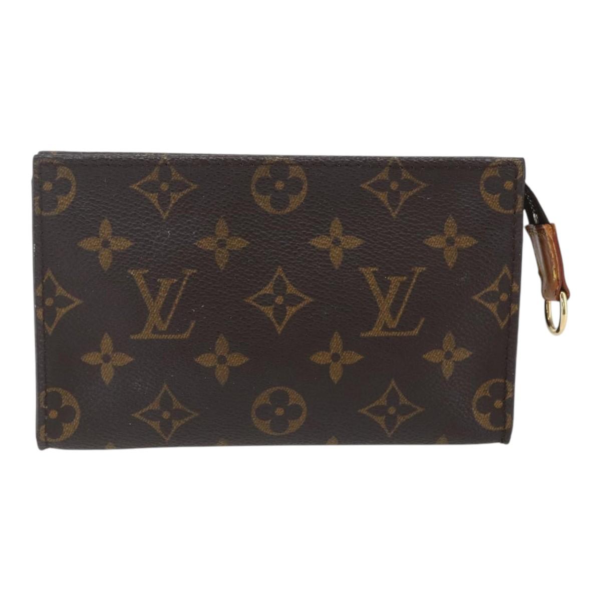 LOUIS VUITTON Monogram Bucket PM Accessory Pouch LV Auth 158672