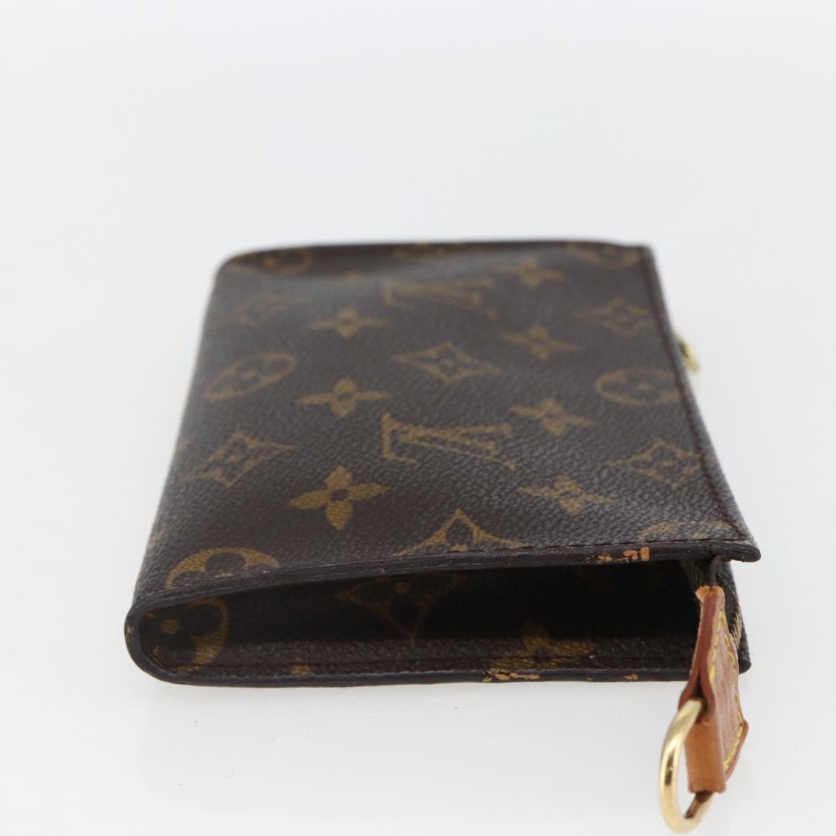 LOUIS VUITTON Monogram Bucket PM Accessory Pouch LV Auth 158672