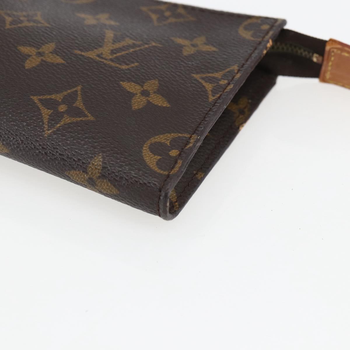 LOUIS VUITTON Monogram Bucket PM Accessory Pouch LV Auth 158672