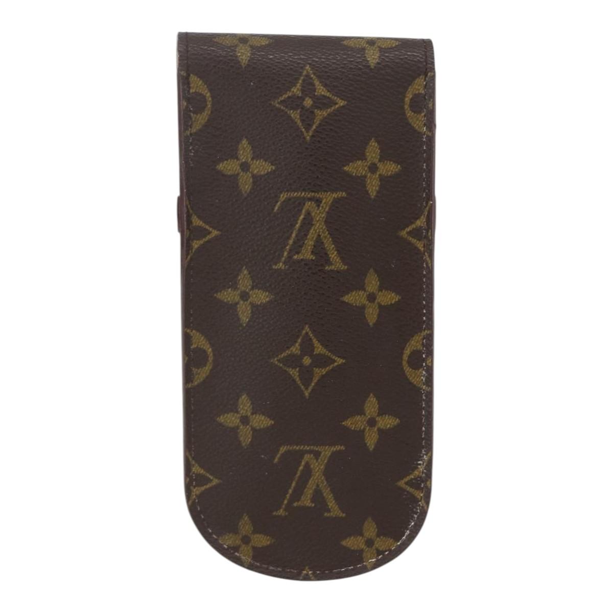 LOUIS VUITTON Monogram Etui Lunette Rabat Glasses Case M62970 LV Auth 158720