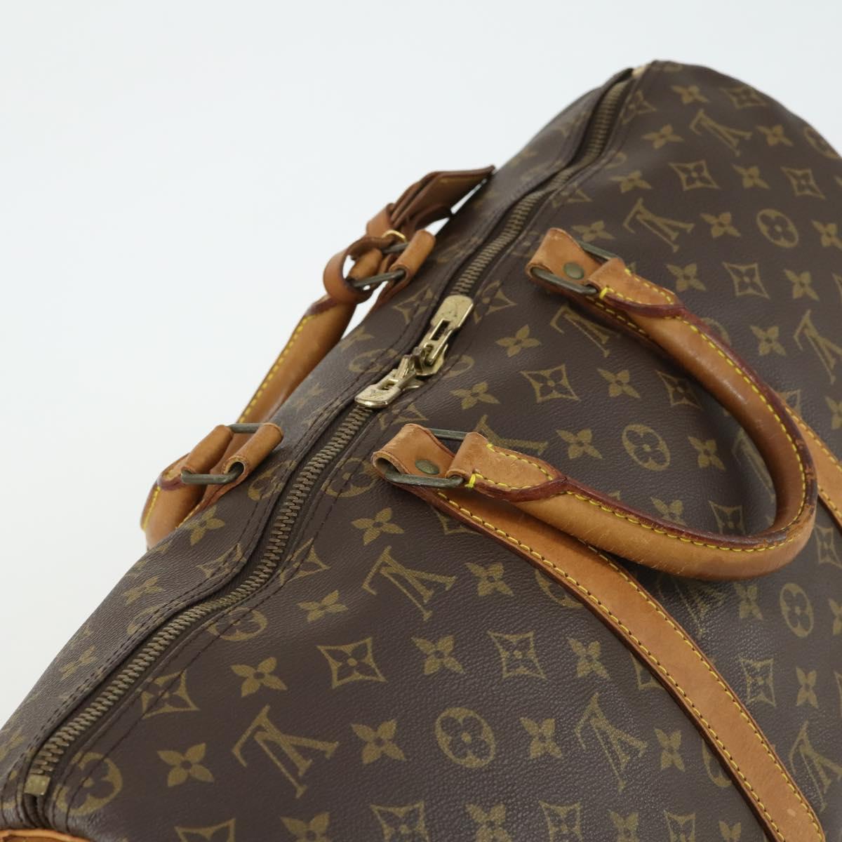 LOUIS VUITTON Monogram Keepall 50 Boston Bag M41426 LV Auth 158747