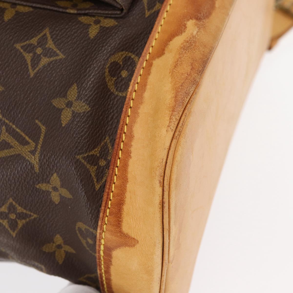 LOUIS VUITTON Monogram Montsouris GM Backpack M51135 LV Auth 158758