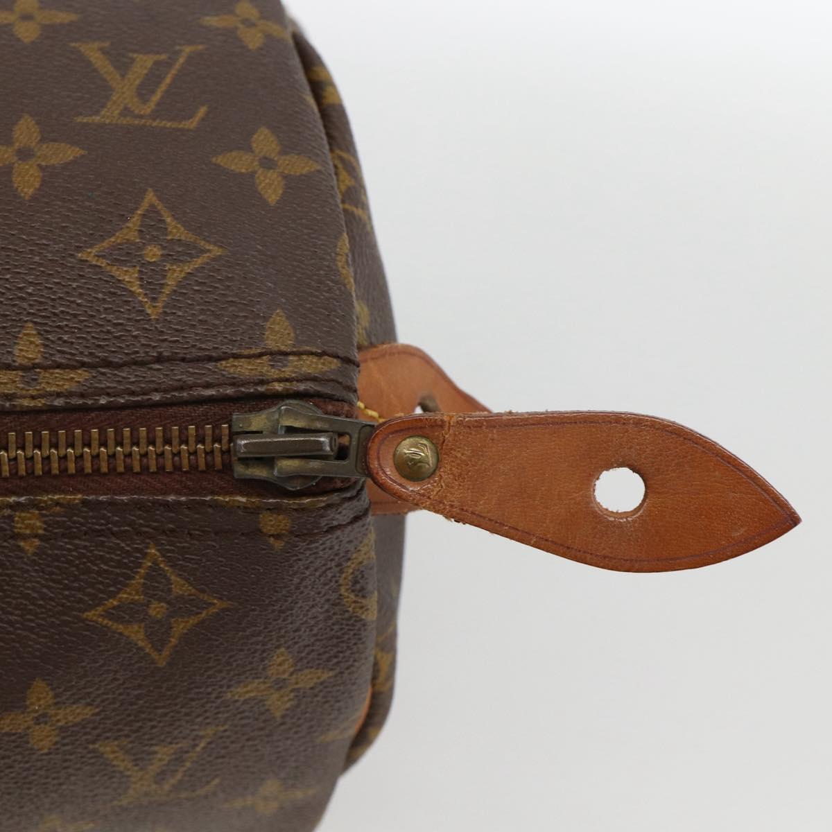 LOUIS VUITTON Monogram Speedy 30 Hand Bag M41526 LV Auth 158762