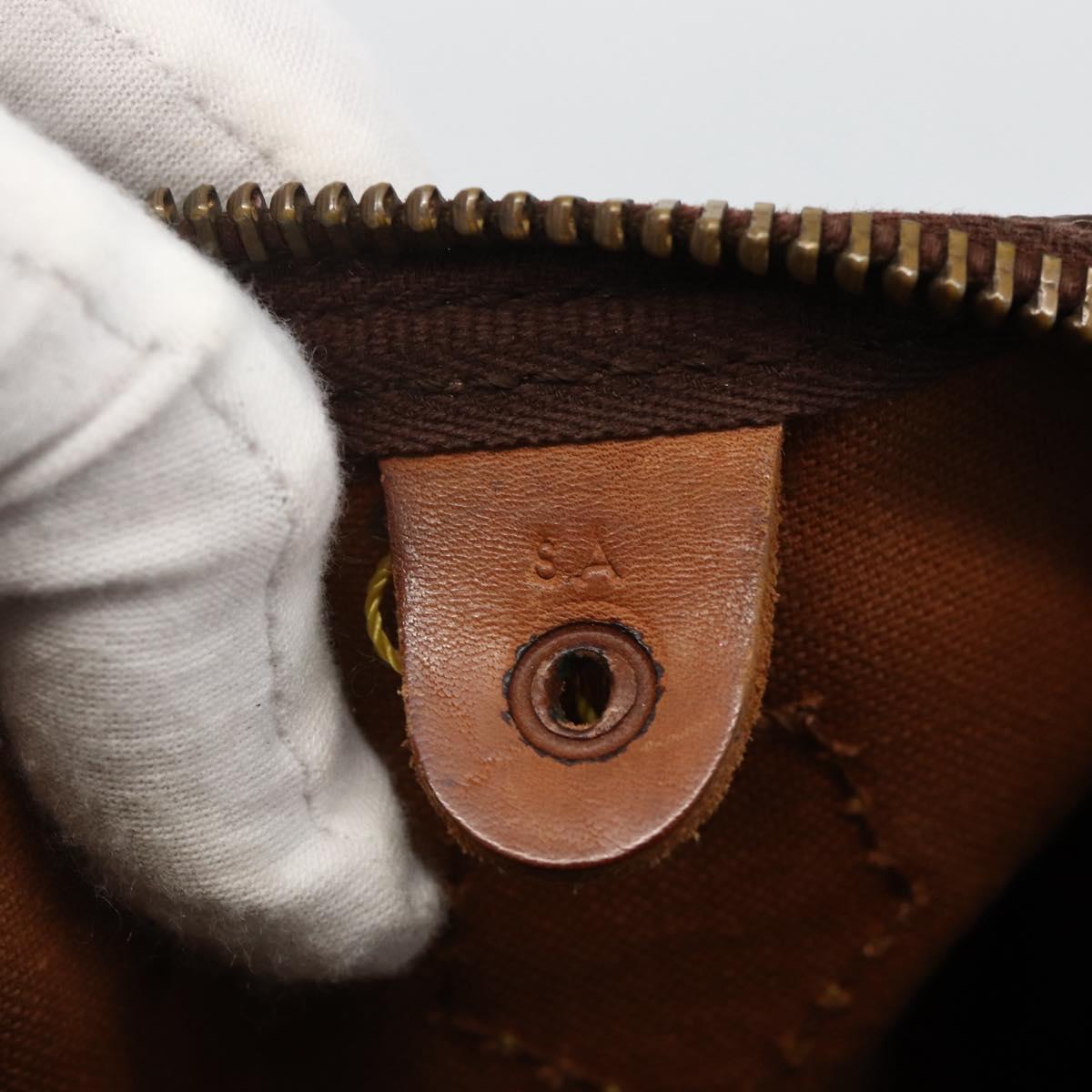 LOUIS VUITTON Monogram Speedy 30 Hand Bag M41526 LV Auth 158762