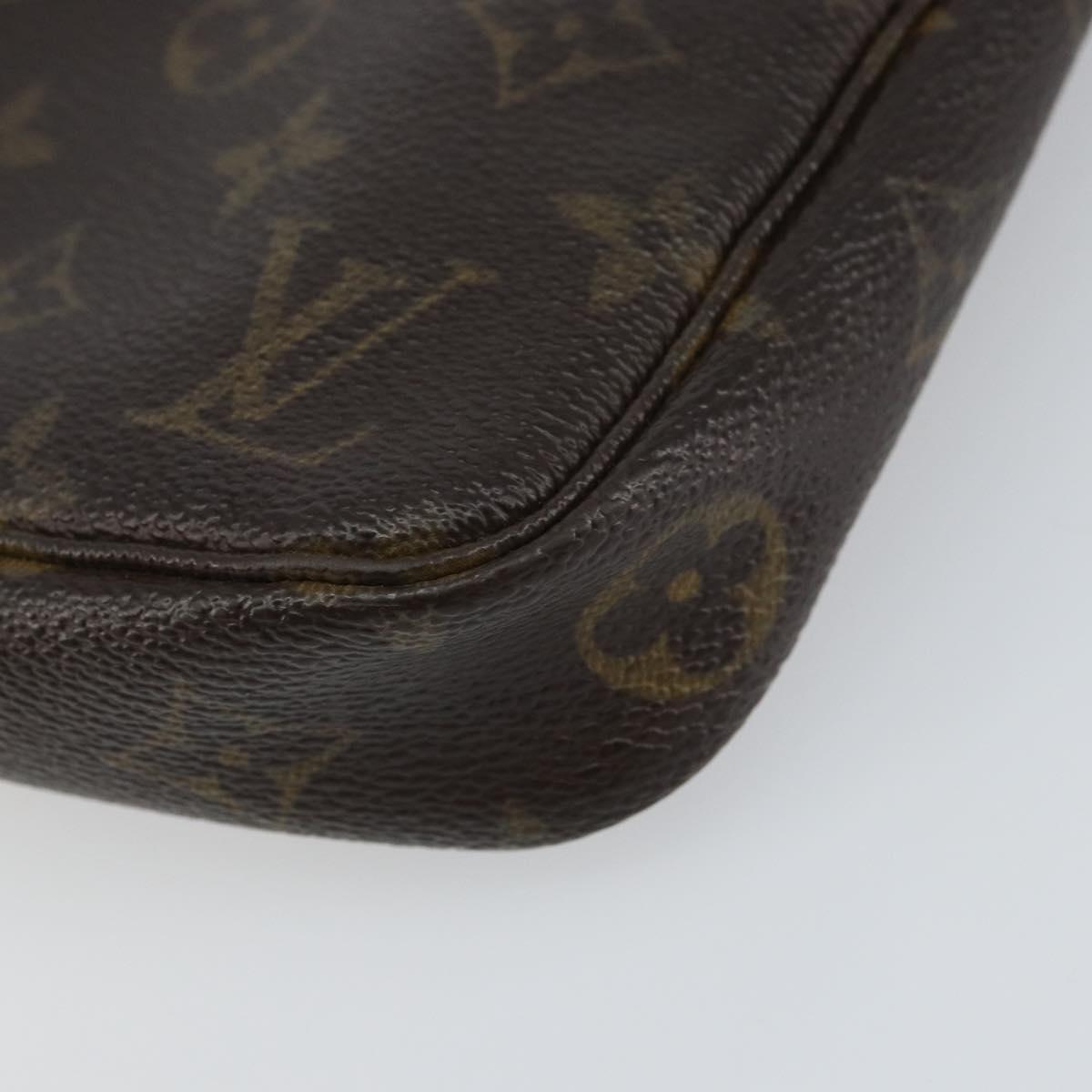 LOUIS VUITTON Monogram Pochette Accessoires Pouch M51980 LV Auth 158775