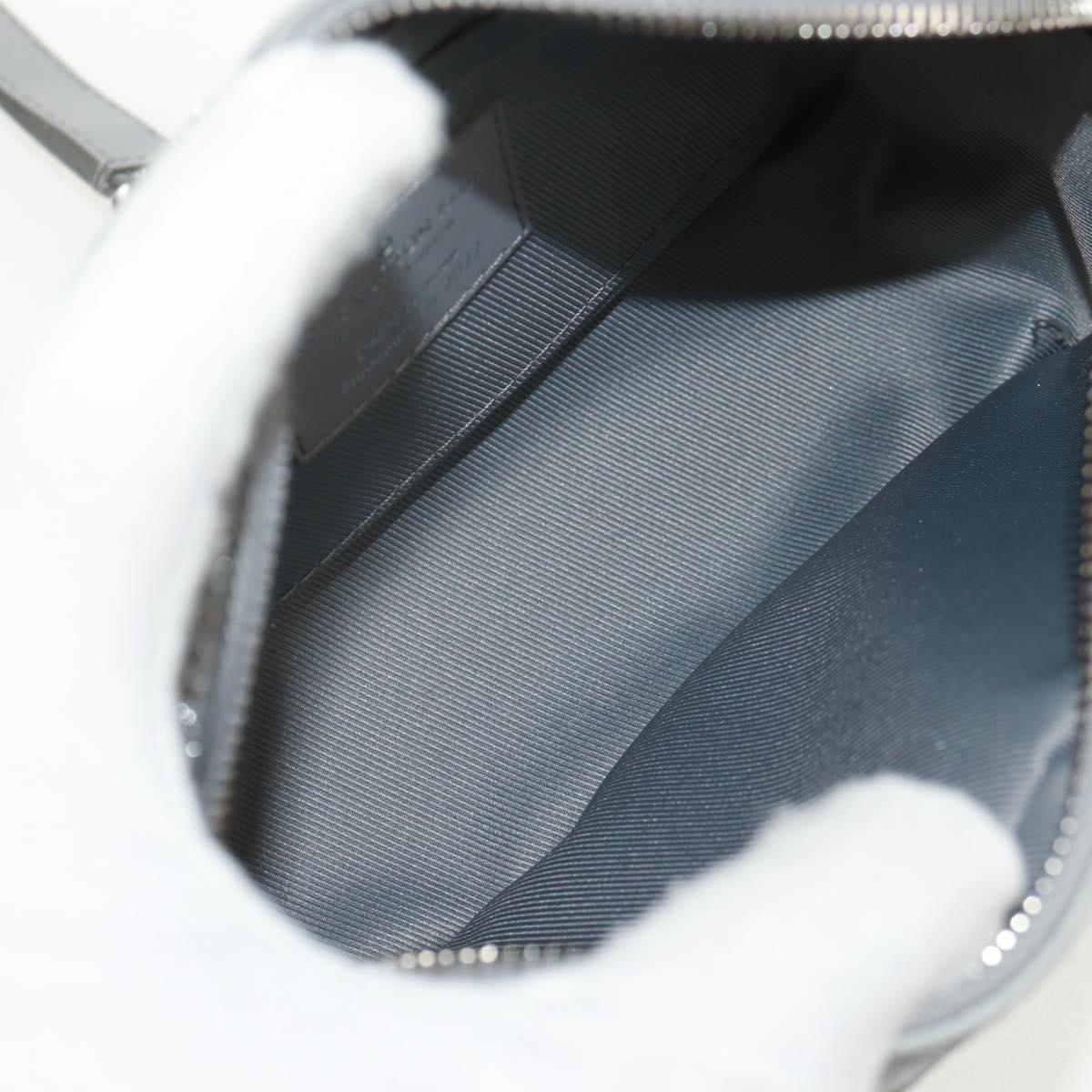 LOUIS VUITTON Damier Glitter Mini Soft Trunk Bag Silver M59726 LV Auth 158954SAM