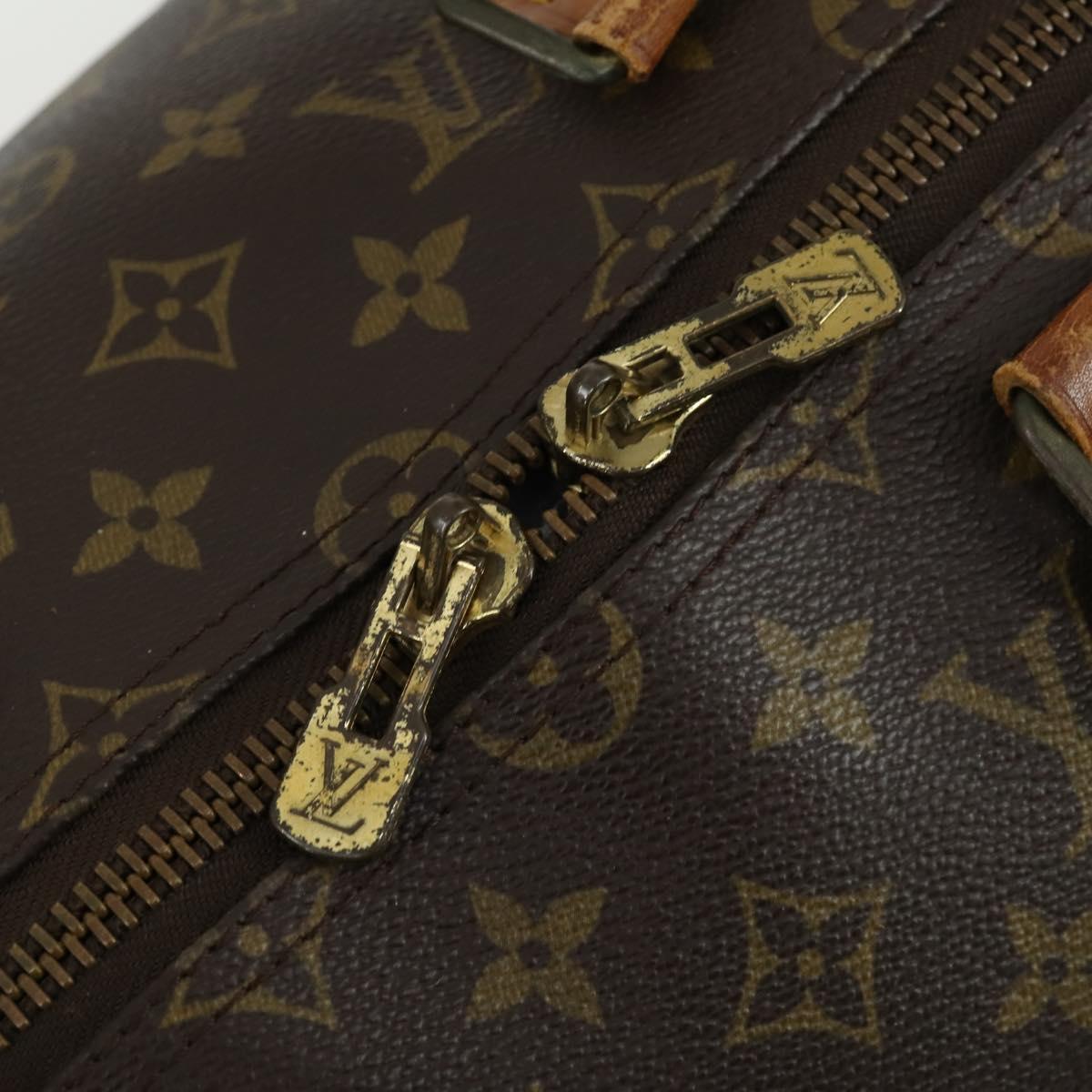 LOUIS VUITTON Monogram Keepall 50 Boston Bag M41426 LV Auth 158956