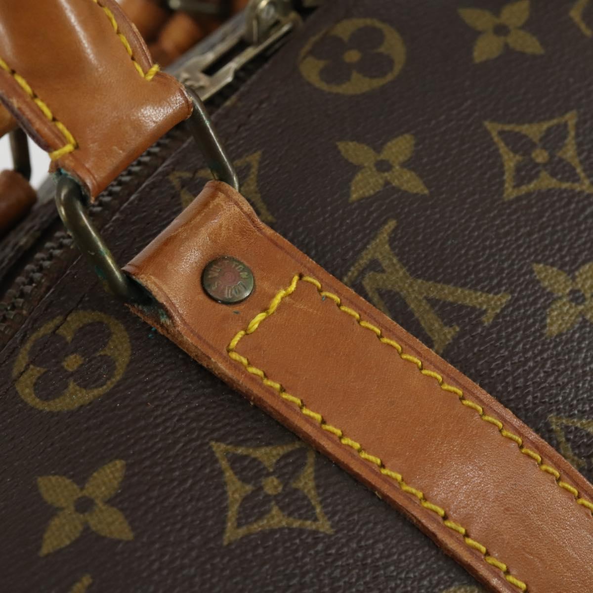 LOUIS VUITTON Monogram Keepall 45 Boston Bag M41428 LV Auth 159001