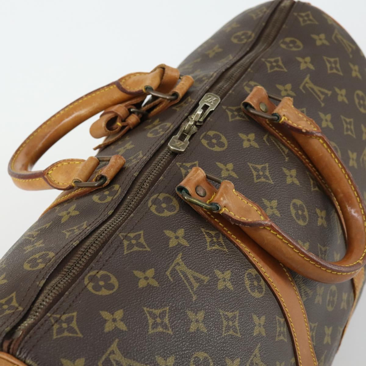 LOUIS VUITTON Monogram Keepall 45 Boston Bag M41428 LV Auth 159001