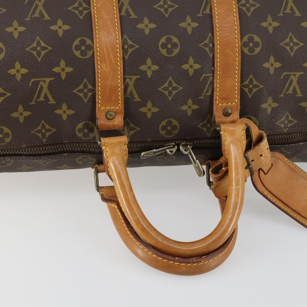 LOUIS VUITTON Monogram Keepall 45 Boston Bag M41428 LV Auth 159001