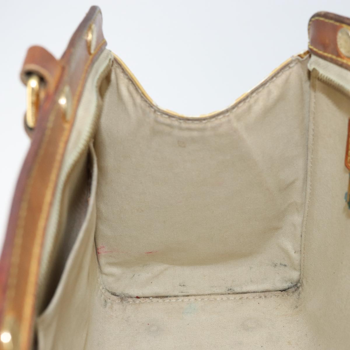 LOUIS VUITTON Monogram Vernis Blair MM Bag 2way Broncorail M91456 LV Auth 159016
