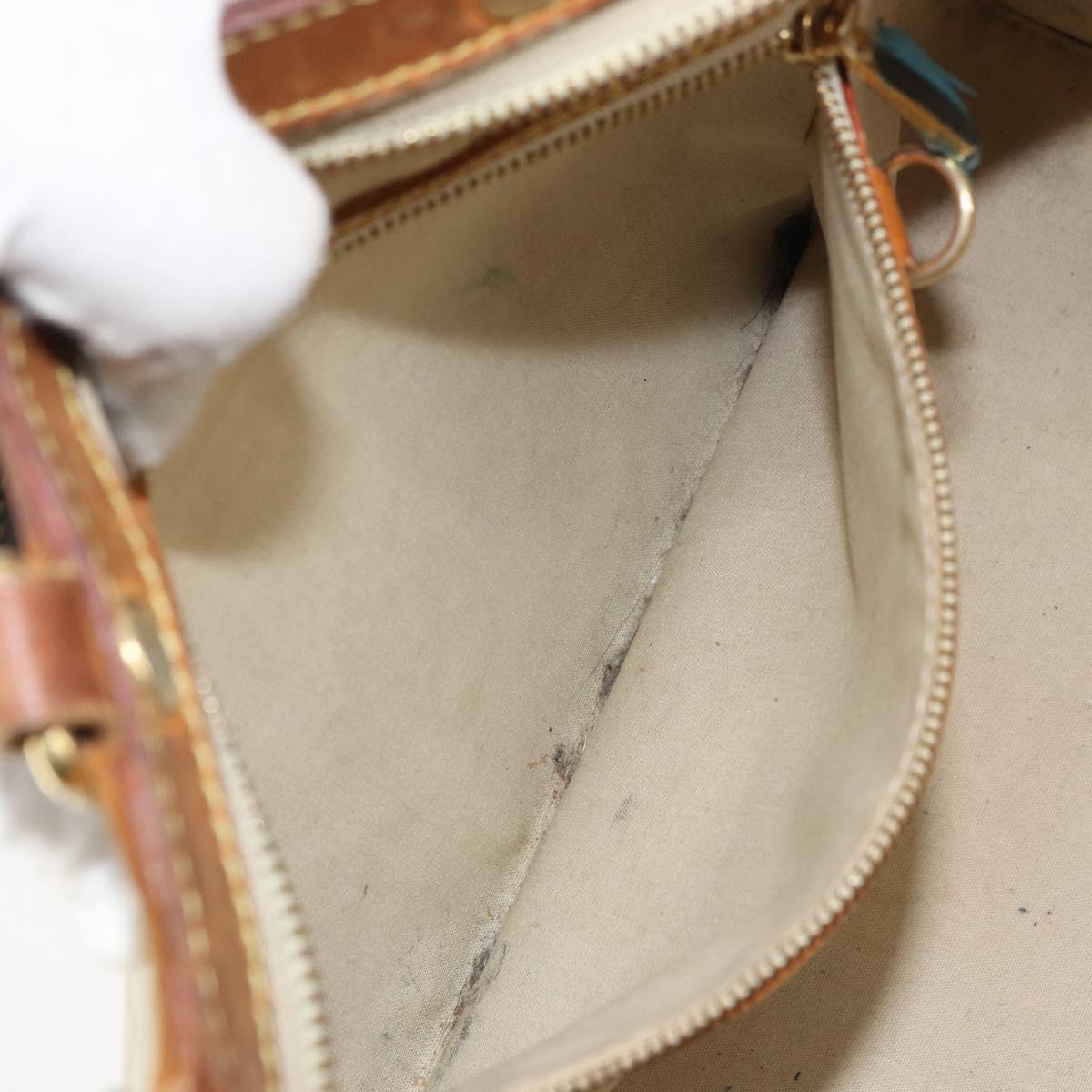 LOUIS VUITTON Monogram Vernis Blair MM Bag 2way Broncorail M91456 LV Auth 159016