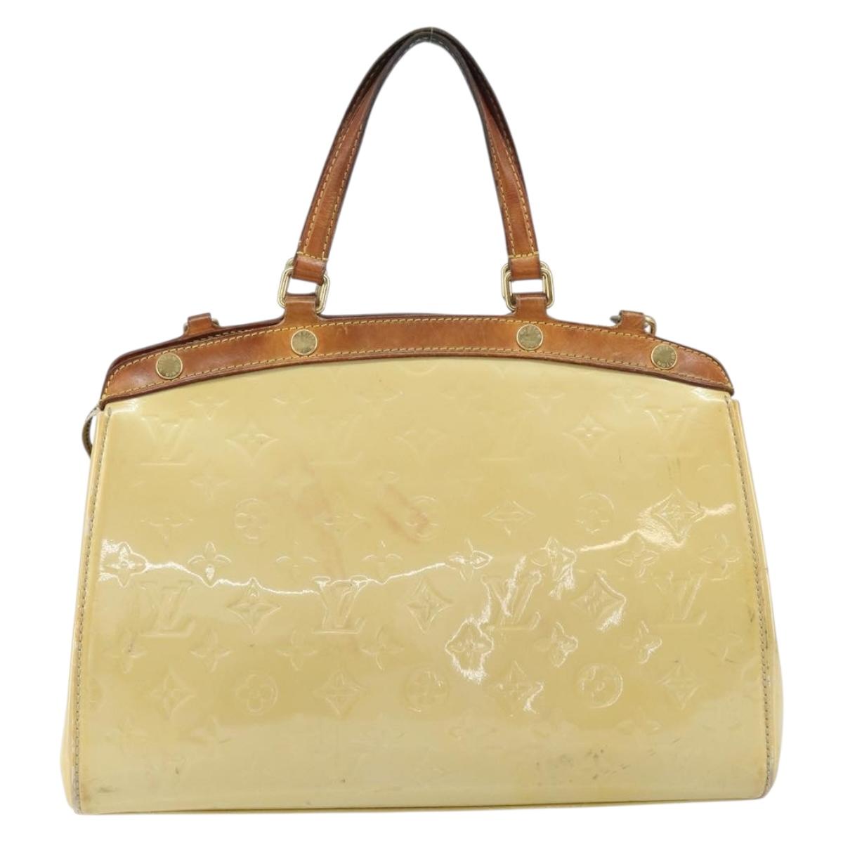 LOUIS VUITTON Monogram Vernis Blair MM Bag 2way Broncorail M91456 LV Auth 159016