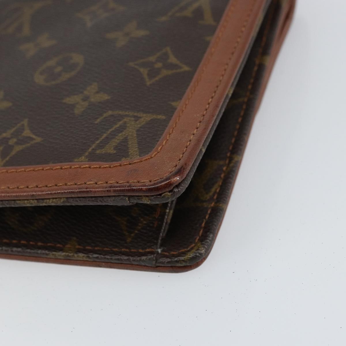 LOUIS VUITTON Monogram Pochette Dam GM Clutch Bag M51810 LV Auth 159045