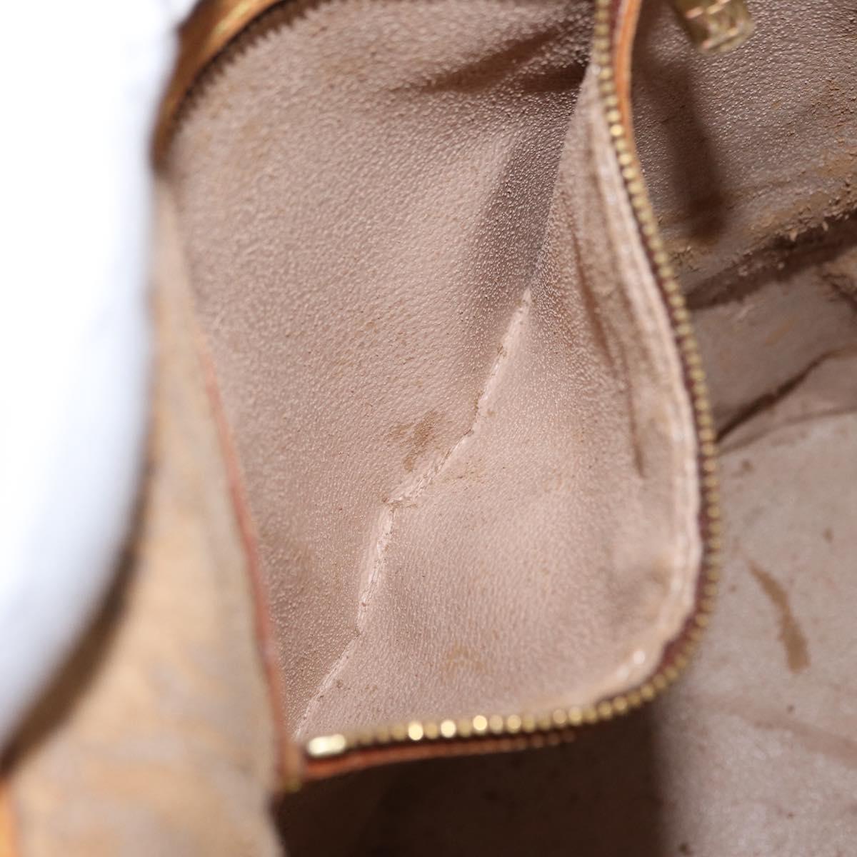 LOUIS VUITTON Monogram Bucket GM Shoulder Bag M42236 LV Auth 159047