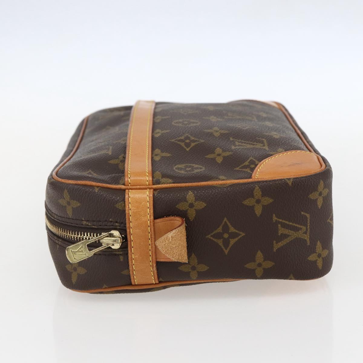 LOUIS VUITTON Monogram Compiegne 28 Clutch Bag M51845 LV Auth 159049A