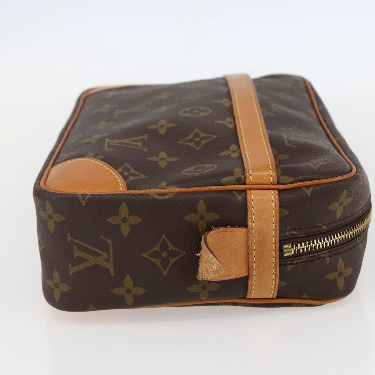 LOUIS VUITTON Monogram Compiegne 28 Clutch Bag M51845 LV Auth 159049A
