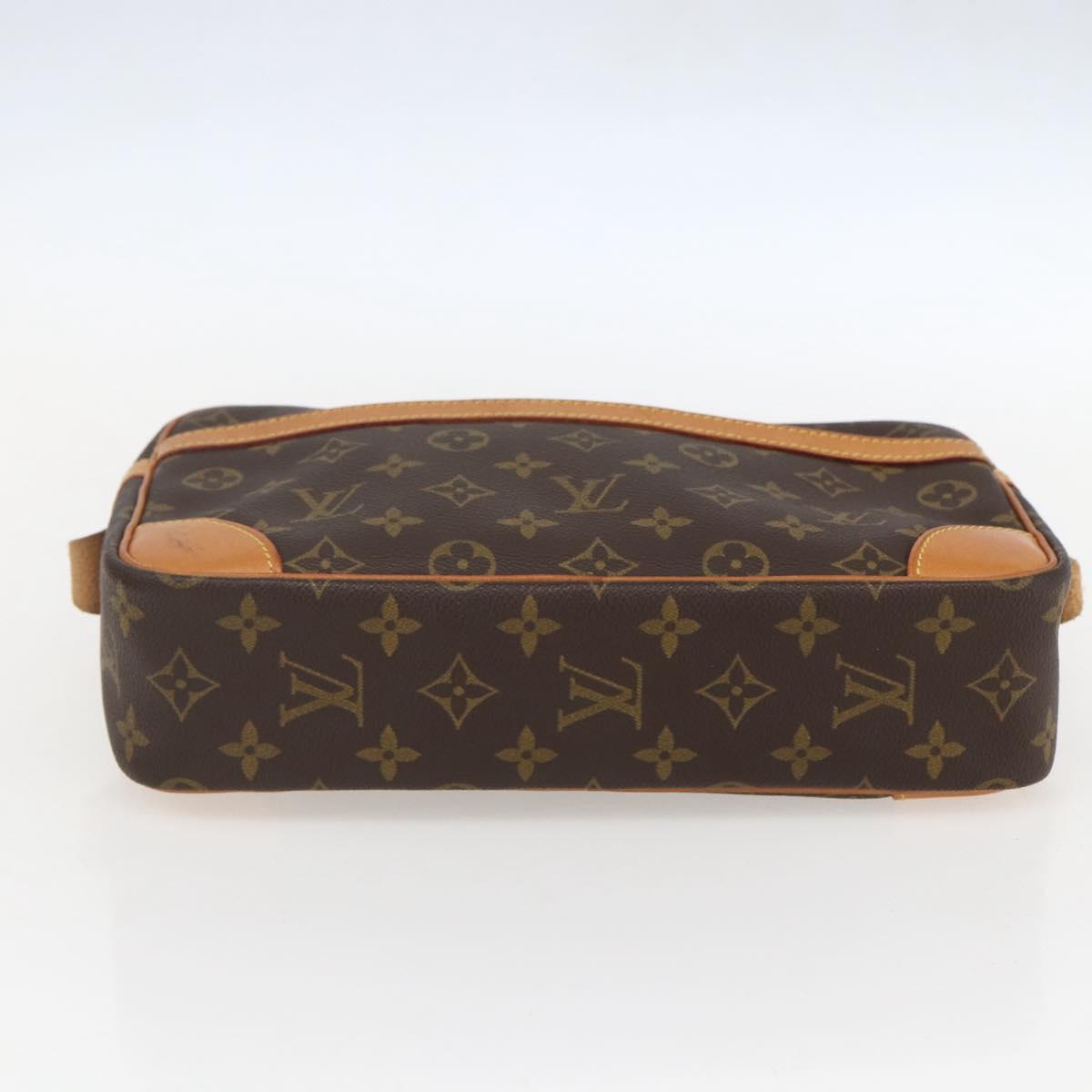 LOUIS VUITTON Monogram Compiegne 28 Clutch Bag M51845 LV Auth 159049A