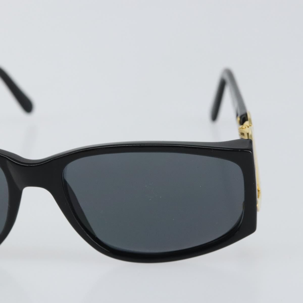 CHANEL Sunglasses plastic Black CC Auth 159066