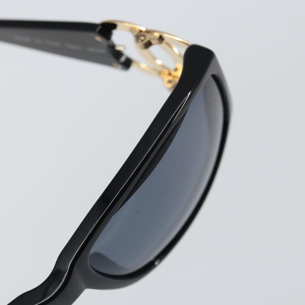 CHANEL Sunglasses plastic Black CC Auth 159074A