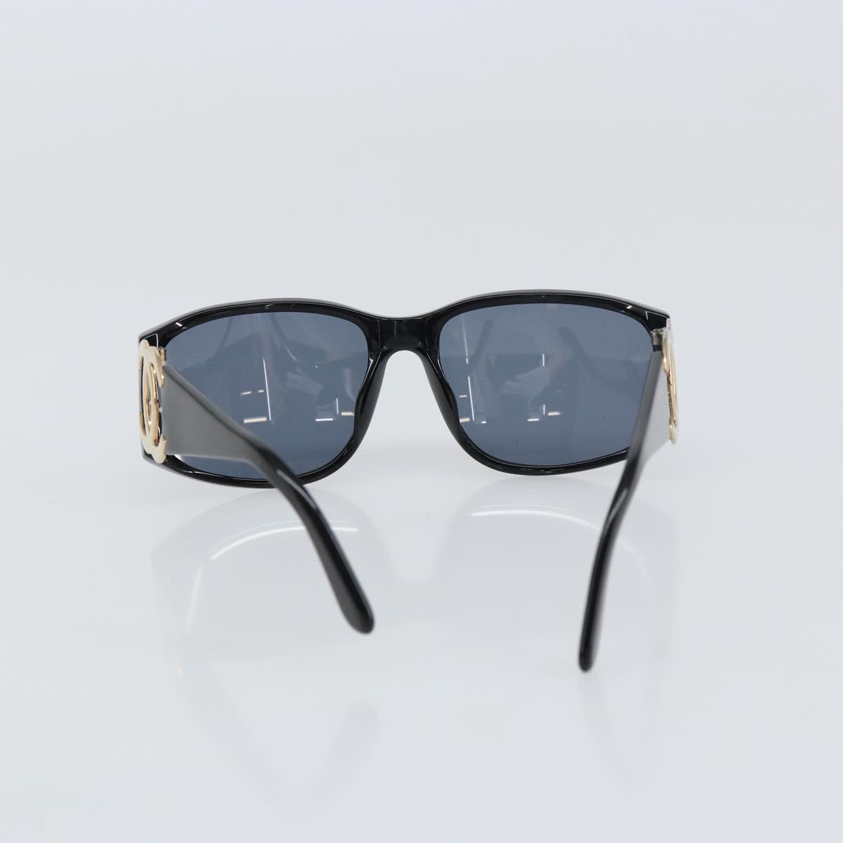 CHANEL Sunglasses plastic Black CC Auth 159074A