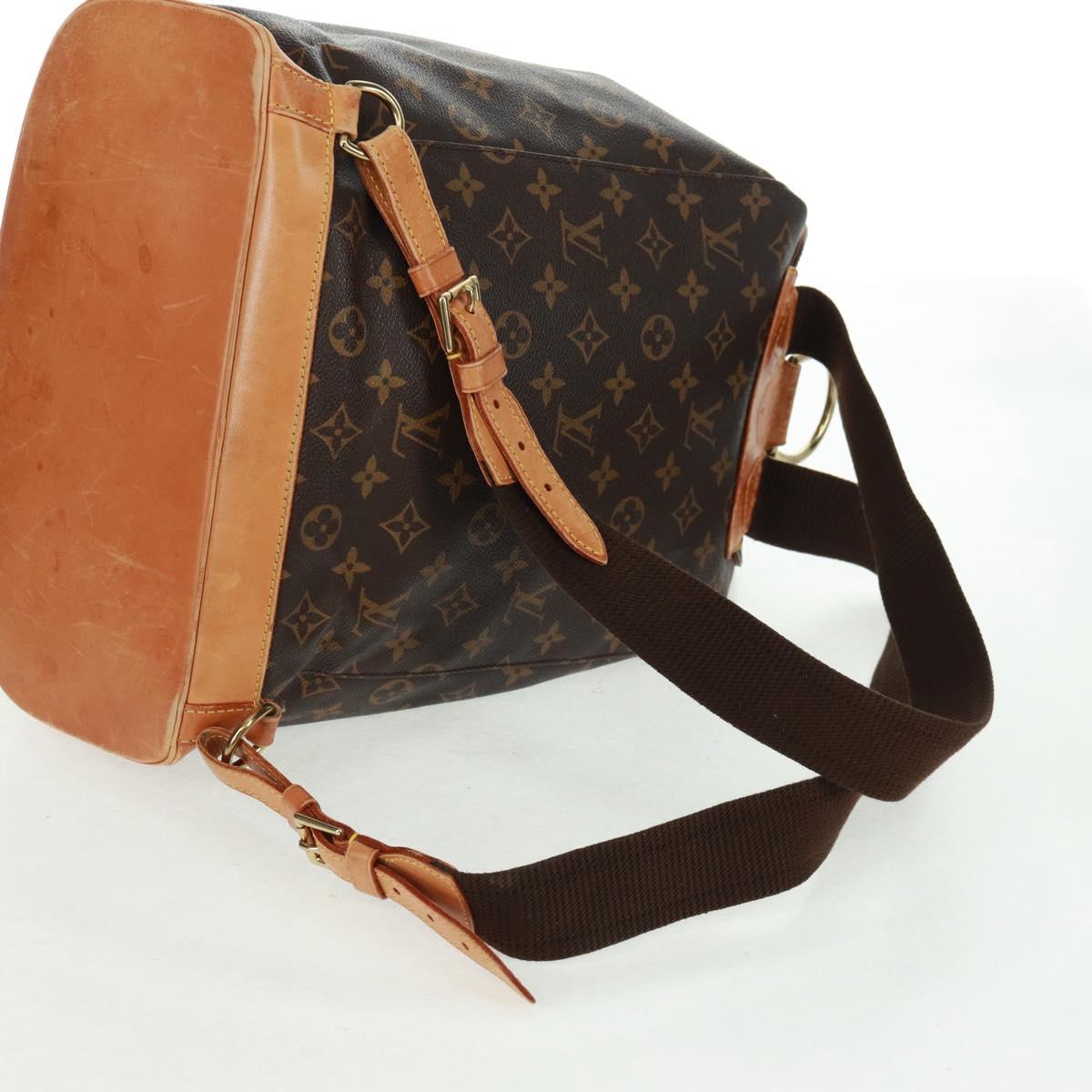 LOUIS VUITTON Monogram Montsouris GM Backpack M51135 LV Auth 159080