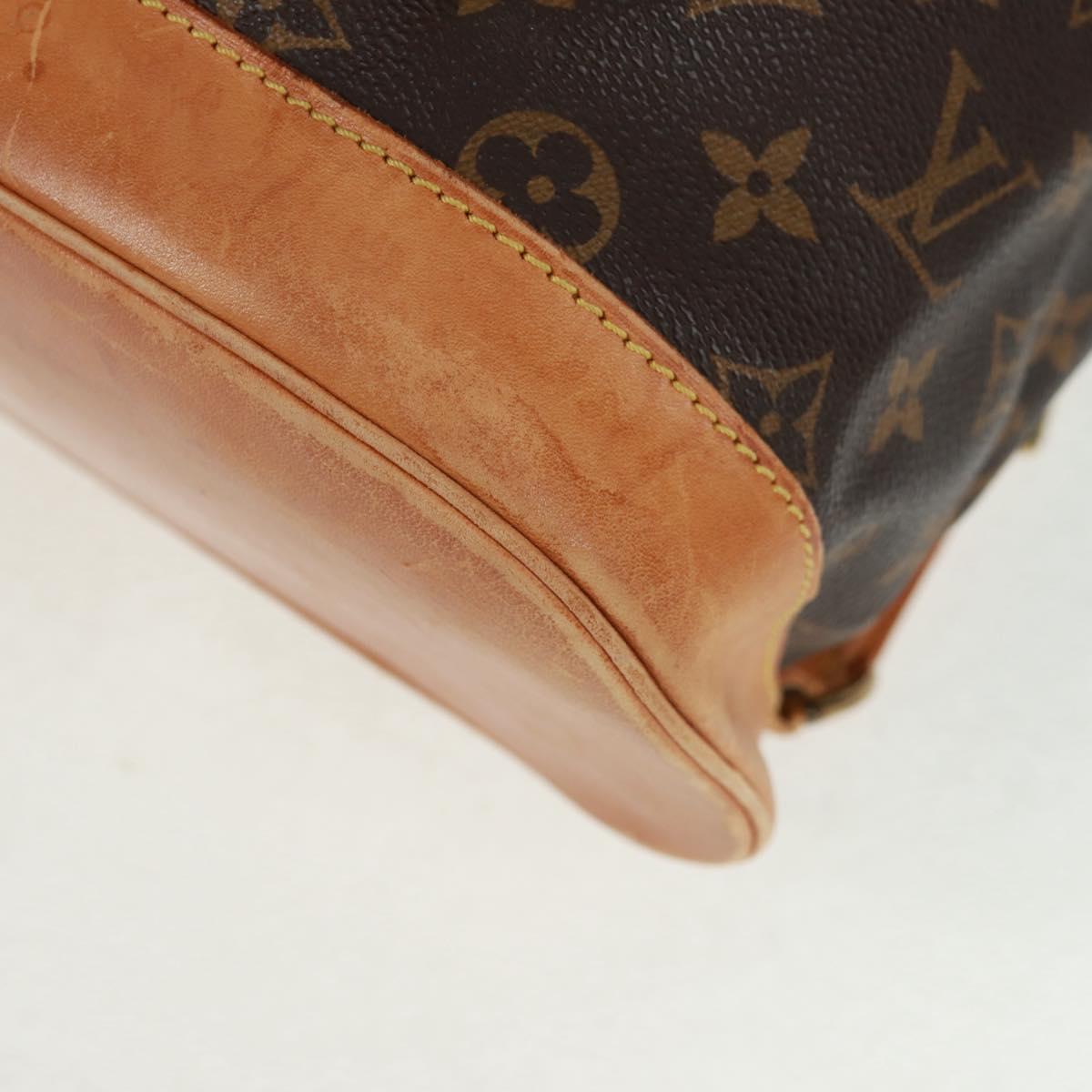 LOUIS VUITTON Monogram Montsouris GM Backpack M51135 LV Auth 159080