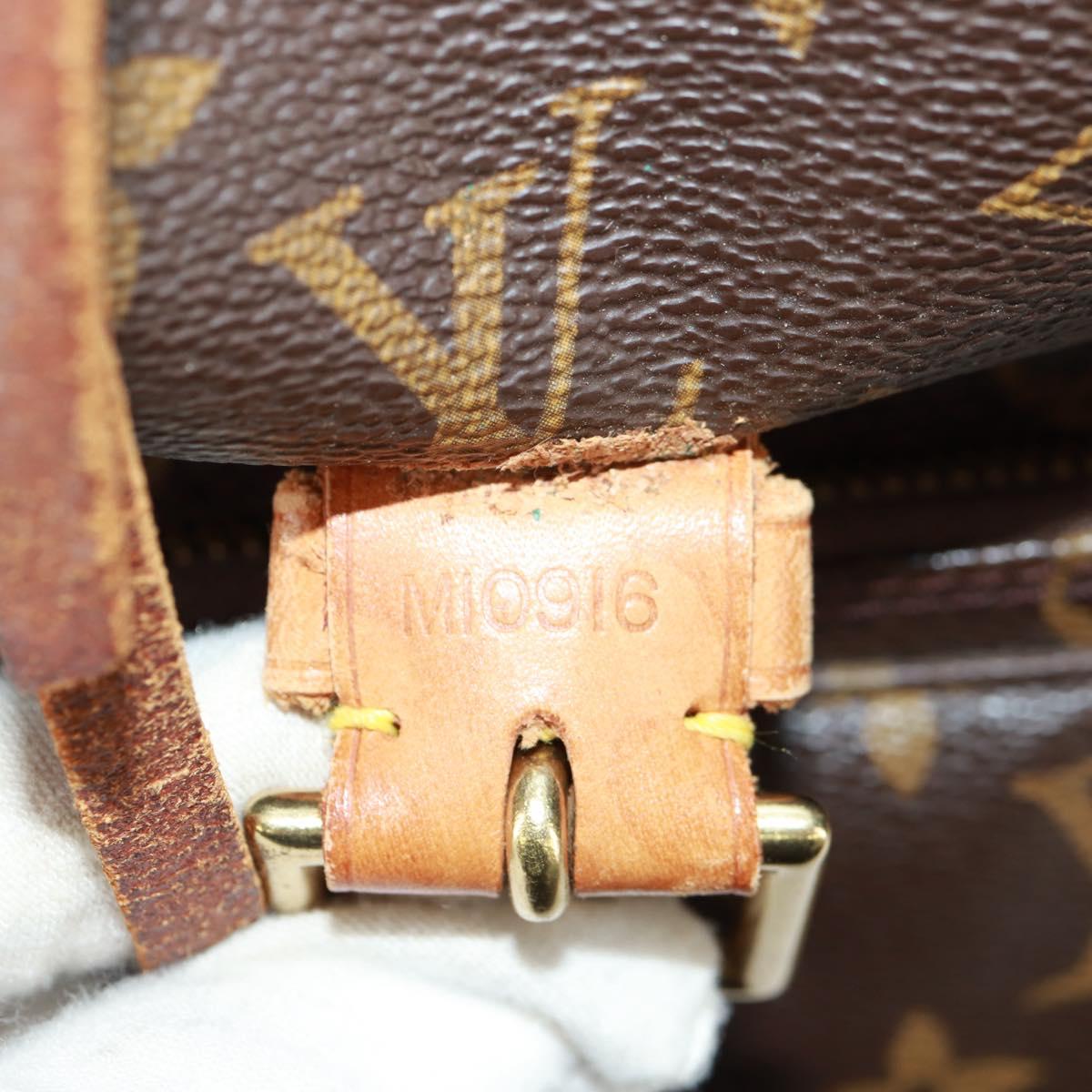 LOUIS VUITTON Monogram Montsouris GM Backpack M51135 LV Auth 159080