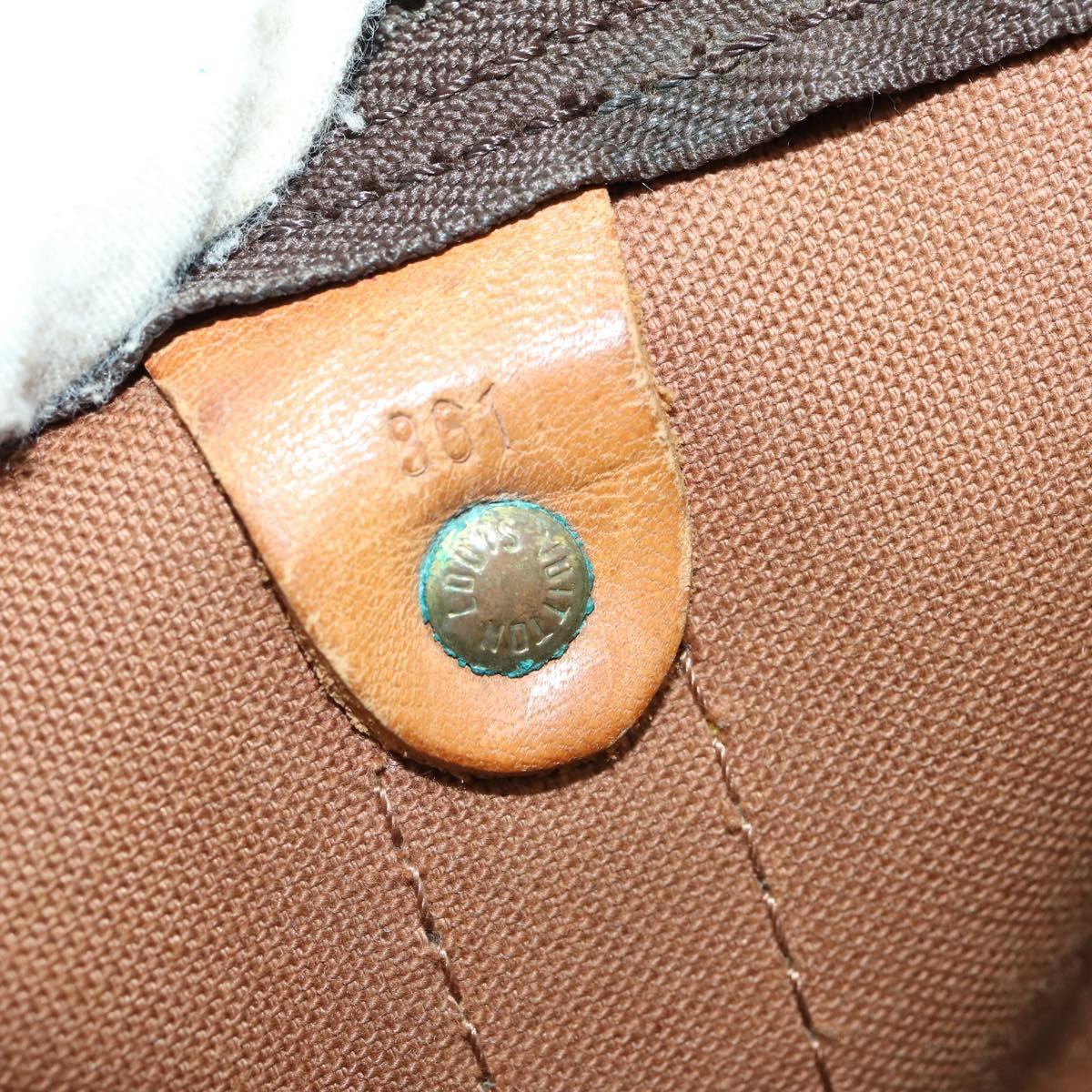 LOUIS VUITTON Monogram Keepall 45 Boston Bag M41428 LV Auth 159123