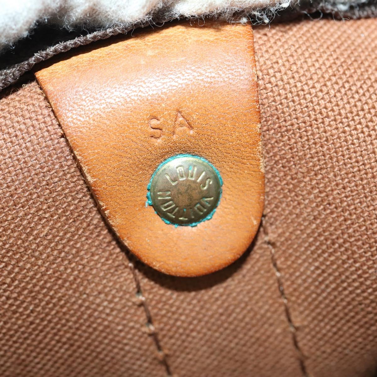 LOUIS VUITTON Monogram Keepall 45 Boston Bag M41428 LV Auth 159123