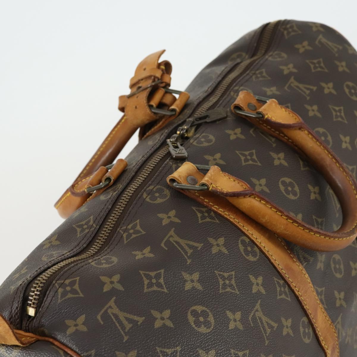 LOUIS VUITTON Monogram Keepall 45 Boston Bag M41428 LV Auth 159123