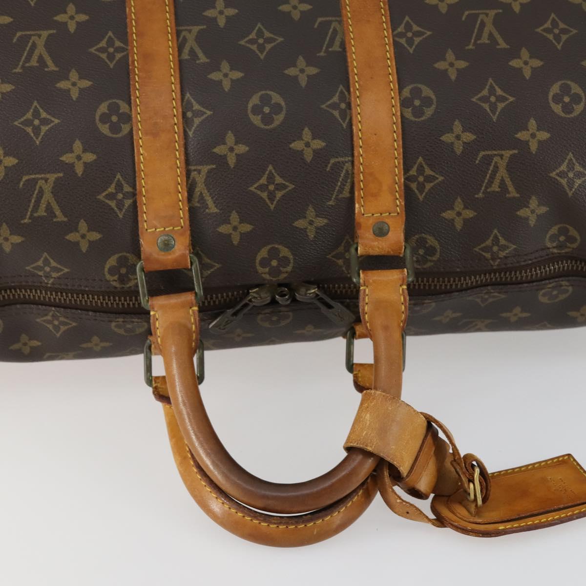 LOUIS VUITTON Monogram Keepall 45 Boston Bag M41428 LV Auth 159123