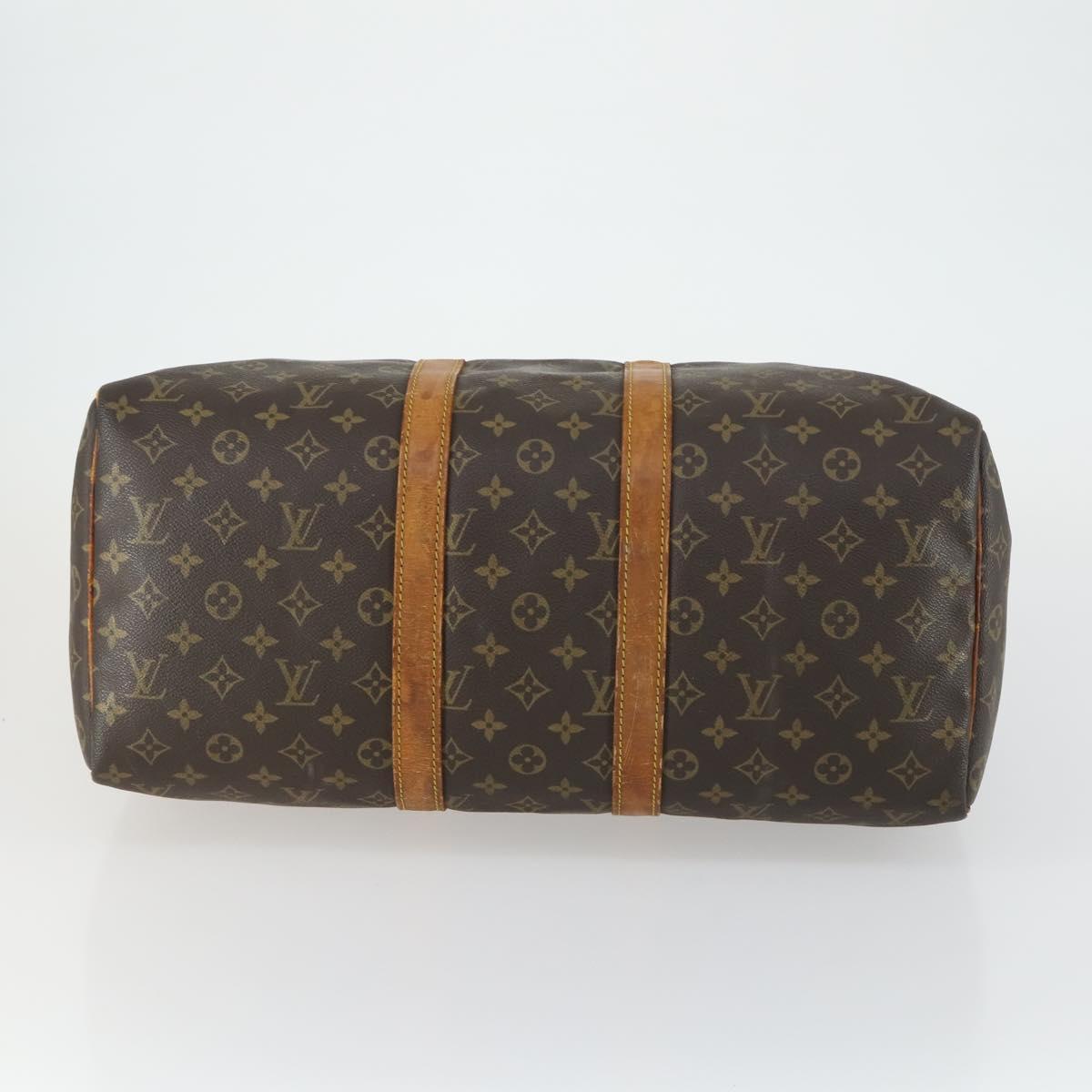 LOUIS VUITTON Monogram Keepall 45 Boston Bag M41428 LV Auth 159123