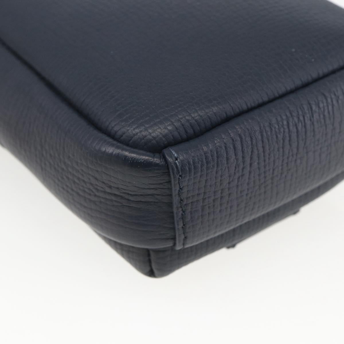 LOUIS VUITTON LV Squared Double Phone Pouch Blue M81060 LV Auth 159145SAM