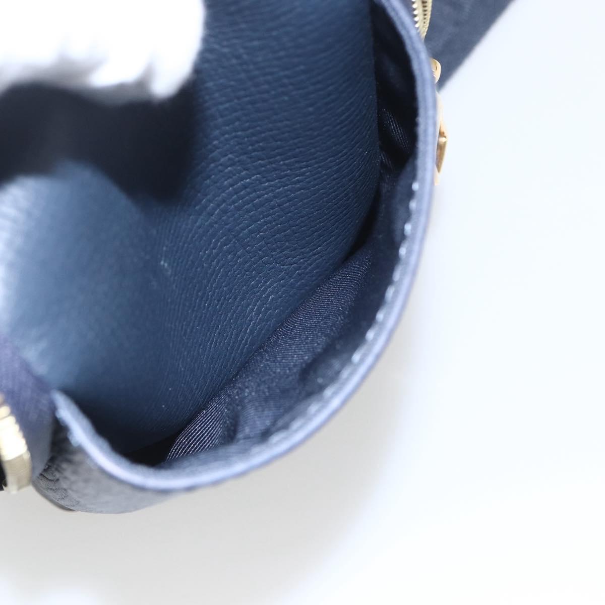 LOUIS VUITTON LV Squared Double Phone Pouch Blue M81060 LV Auth 159145SAM