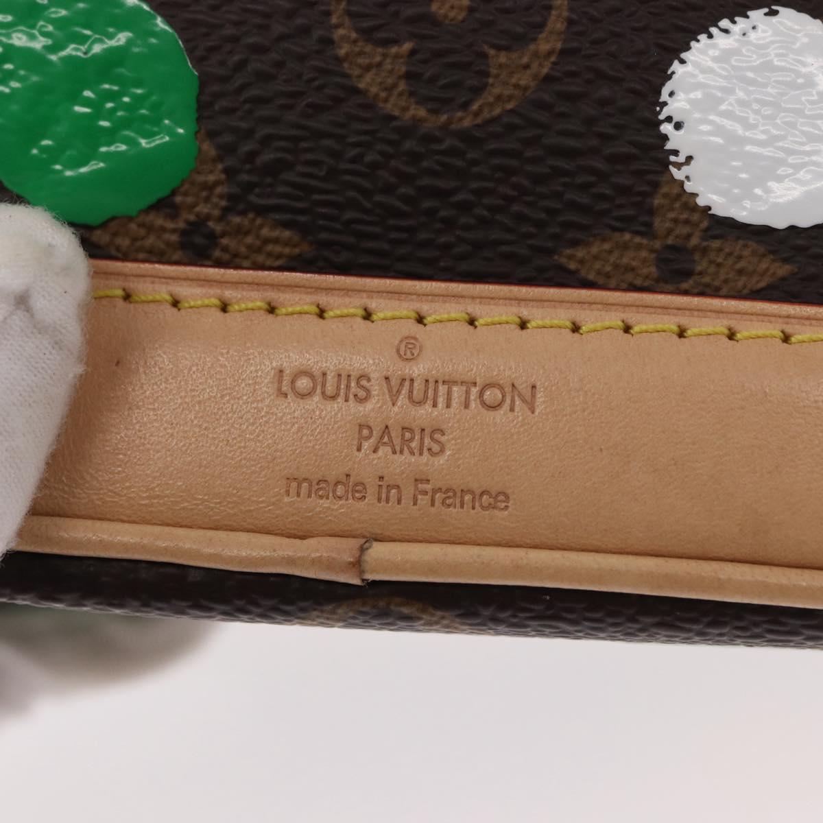 LOUIS VUITTON Monogram Yayoi Kusama Nanonoe Shoulder Bag M81863 LV Auth 159147SM