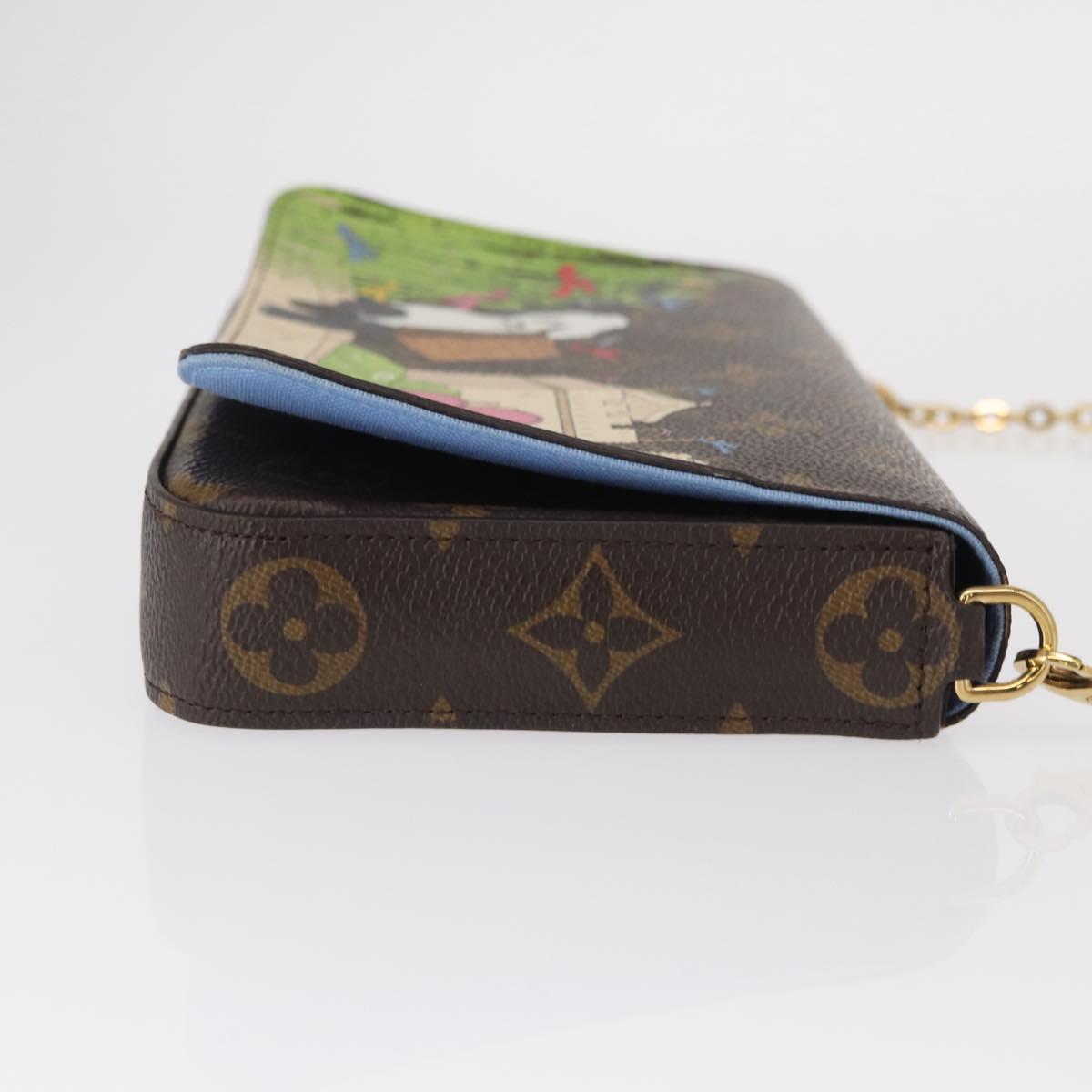LOUIS VUITTON Monogram Vivienne Pochette Felice Bag M80992 LV Auth 159151SM