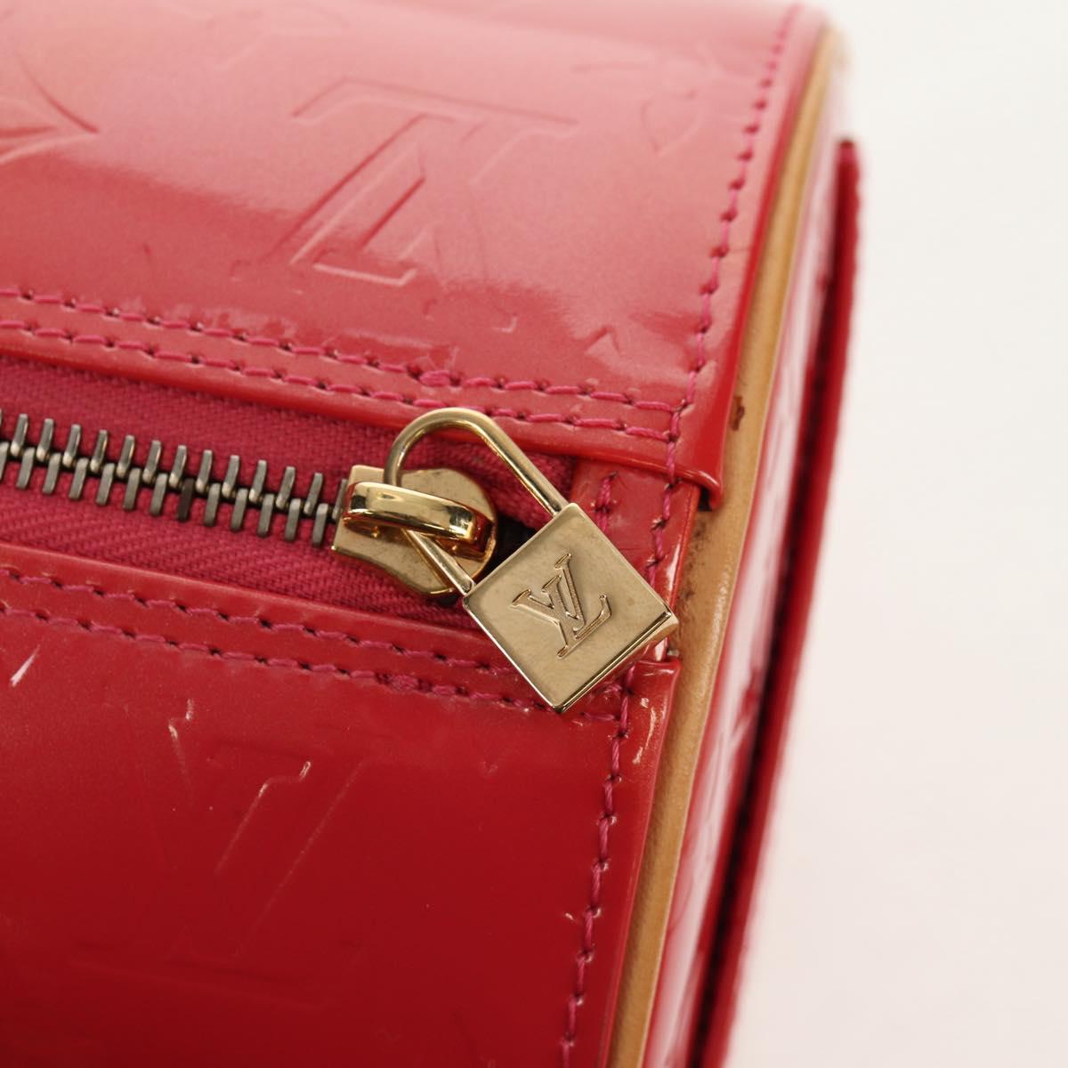 LOUIS VUITTON Monogram Vernis Bedford Hand Bag Fran Boise M9133F LV Auth 159155V