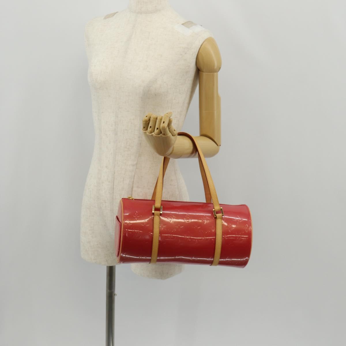 LOUIS VUITTON Monogram Vernis Bedford Hand Bag Fran Boise M9133F LV Auth 159155V