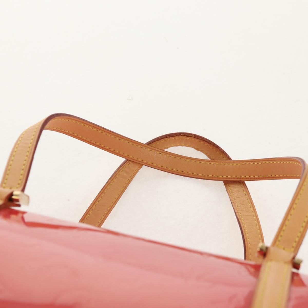 LOUIS VUITTON Monogram Vernis Bedford Hand Bag Fran Boise M9133F LV Auth 159155V