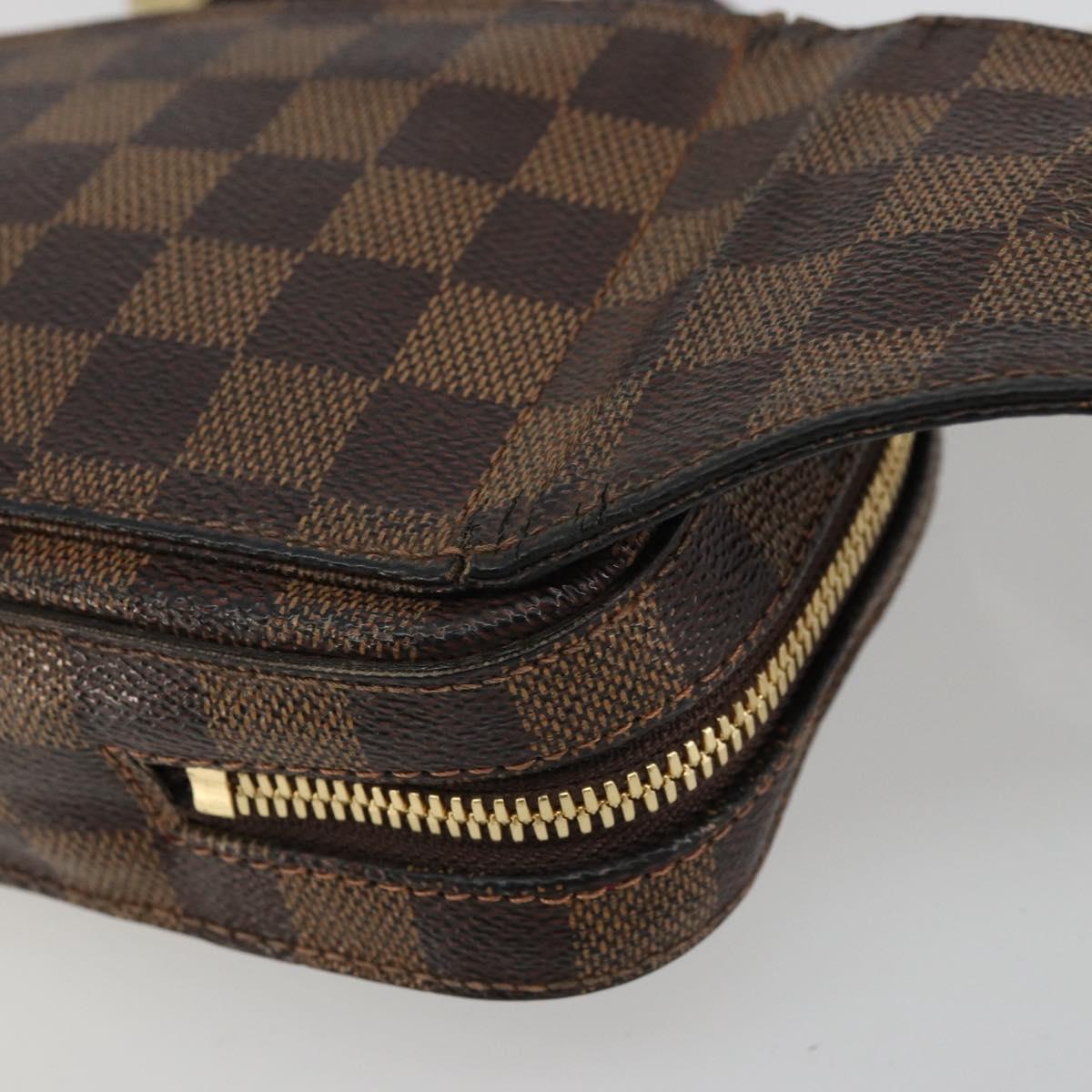 LOUIS VUITTON Damier Ebene Geronimos Shoulder Bag N51994 LV Auth 159162